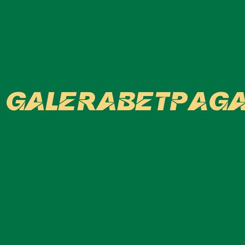 Logo da GALERABETPAGA